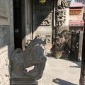 三峽祖師廟(三峽清水巖祖師廟)-門口石獅照片